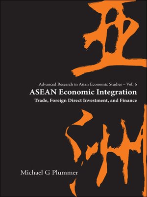 cover image of Asean Economic Integration